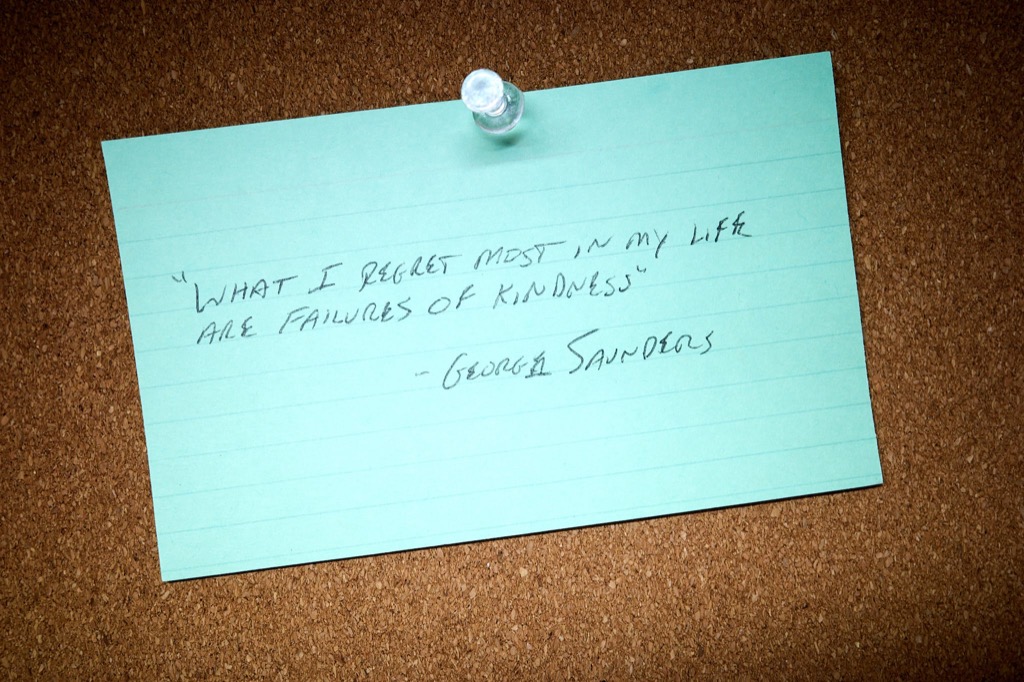 Quote: Failures of Kindness