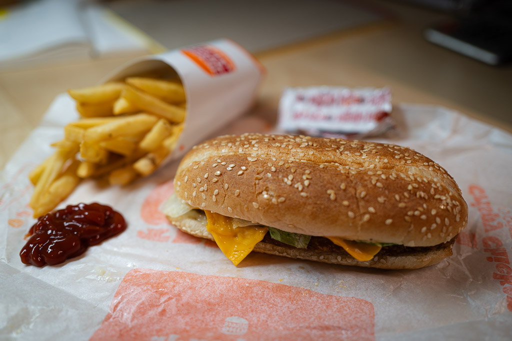 The Burger King Original Chicken Sandwich